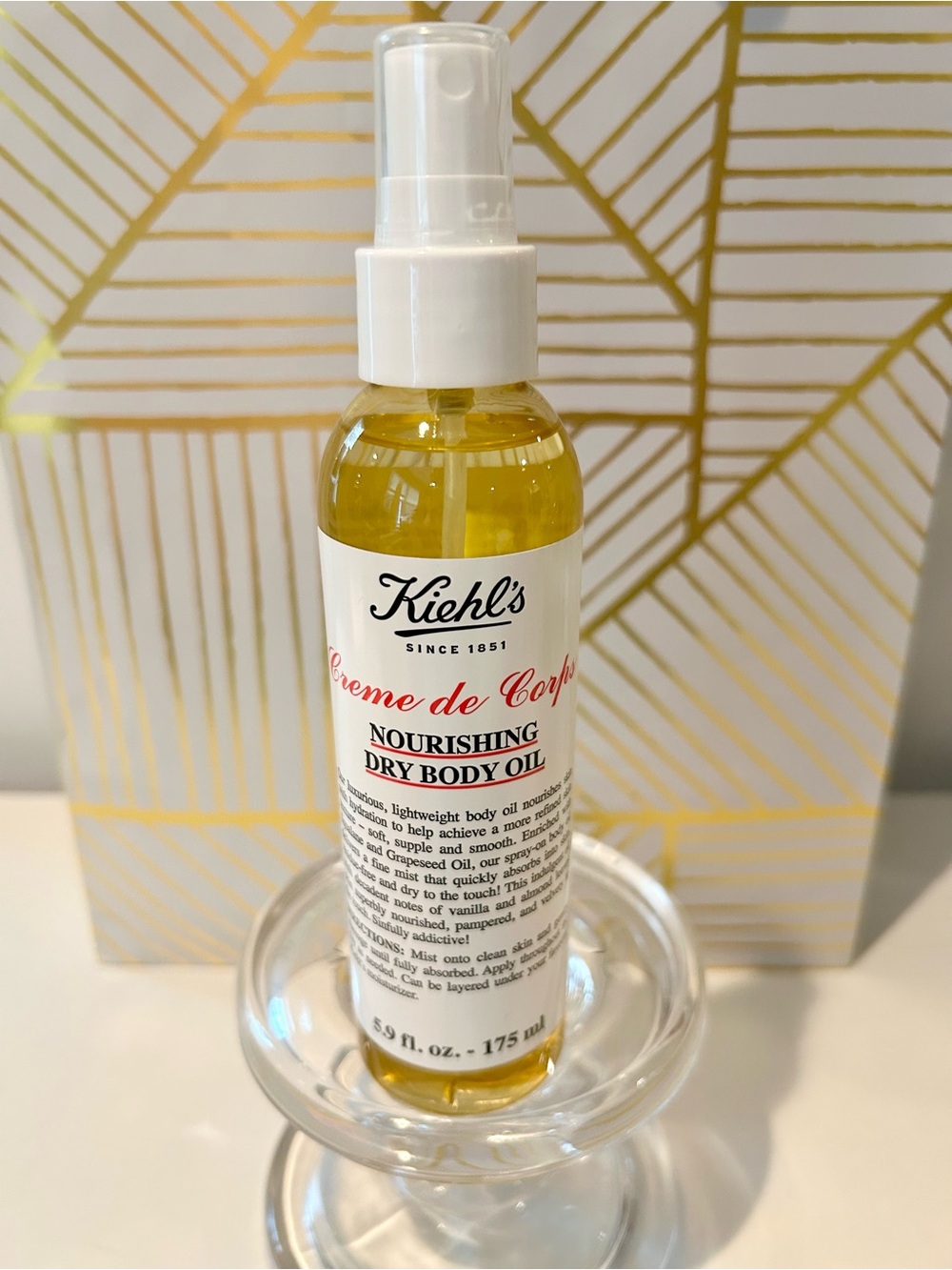 ✨ Kiehl’s Crème de Corps Nourishing Dry Body Oil | Full Size 5.9 oz | New